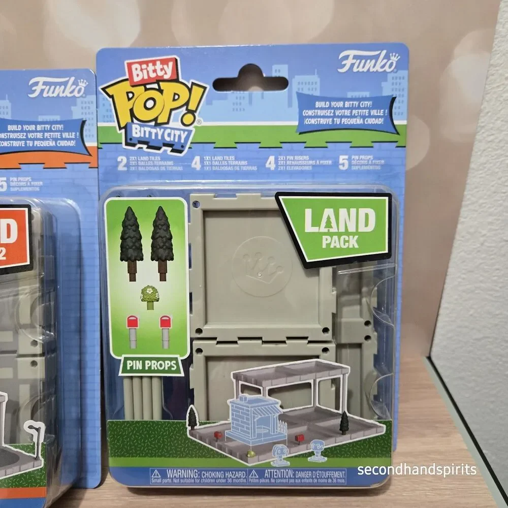 Funko Bitty City: Road Pack 1 & 2 /plus  Land Pack